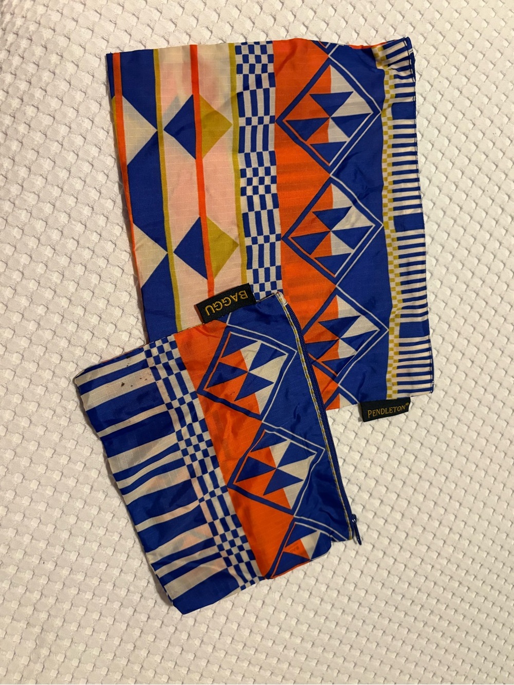 Baggu x Pendleton pouch set 2017